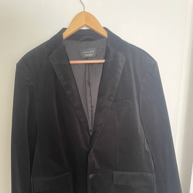 ZARA Blazer in Samt - Größe XL (passt wie M)