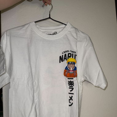 white naruto tshirt