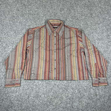1990 Patterned Long Sleeve Shirt