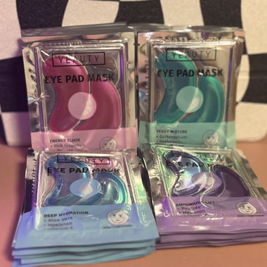 Yeauty Eye Pad Masks – 4 Sorten (33 Stk.)