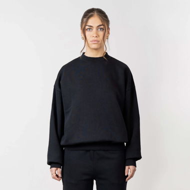 Black Oversize Sweatshirt