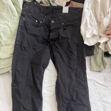 Schwarze skinny jeans