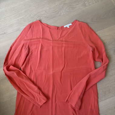 Patrizia pepe Red/orange Langarmbluse