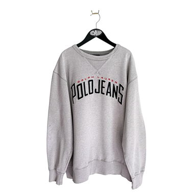 Grey Polo Jeans Sweatshirt