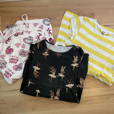 Set di 2 Vestiti & Tuta Bugs Bunny 140