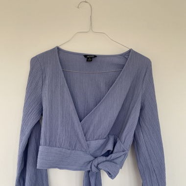 Monki Wickeltop Flieder