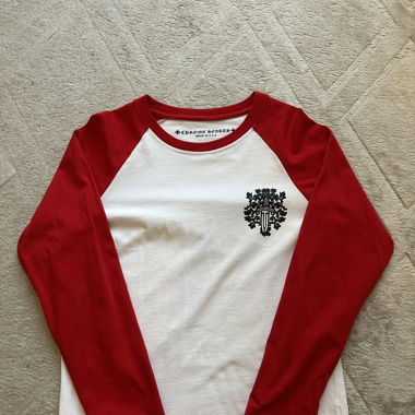 Chrome hearts red long sleeve 