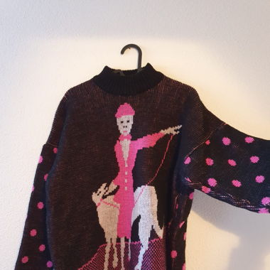 Printed Pullover vintage (made in Italy)