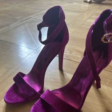 Scarpe in velluto