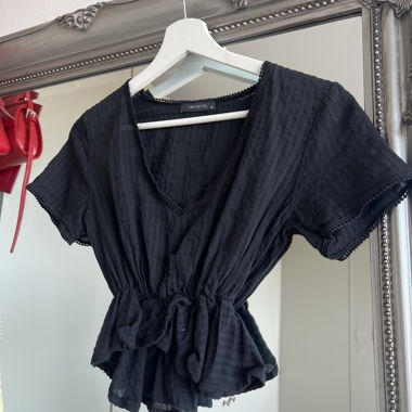 Blouse noire pour dames