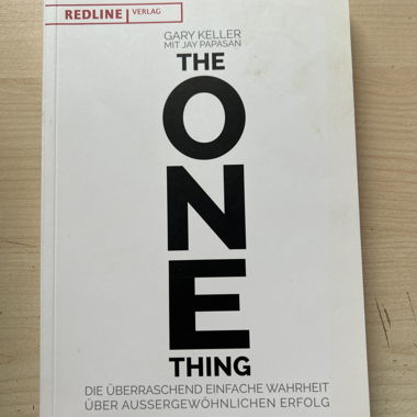 Le seul livre - The One Thing