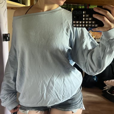 Sweat bleu clair