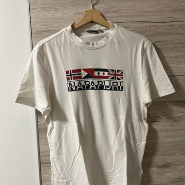 T-shirt Napapijri bianca