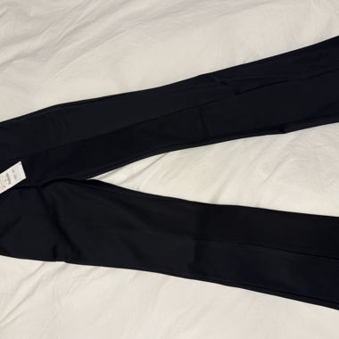 Pants with Slits at the Hem
