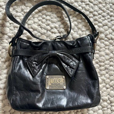  D&G Crossbody Bag mit Schleife 