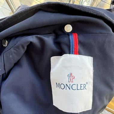 Dark blue Moncler coat
