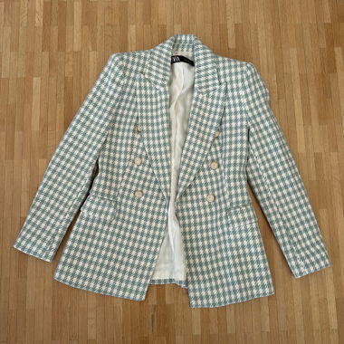 Karierter Blazer