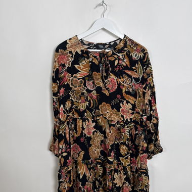 Blusa floreale Zara