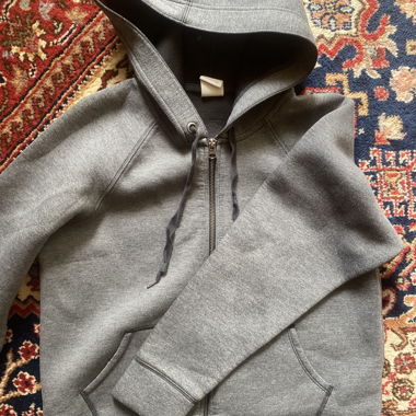 Abercrombie and fitch activwear jacked grey