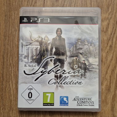 PS3 B. Sokal Syberia Collection