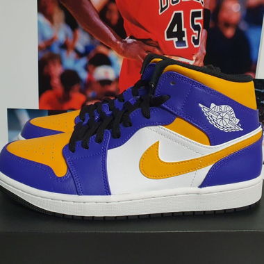 JORDAN REAL LAKERS N36