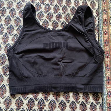 Schwarzer Puma Sport-BH