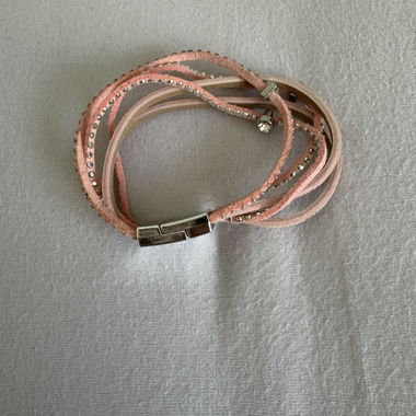 Pinkes Armband