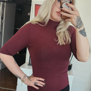 Maglia Collo Alto Bordeaux Shurt, Pigalle