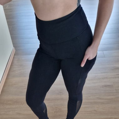 Leggings mit Mesh