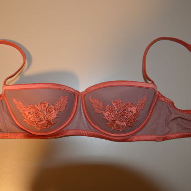 Vintage Style Balconette Bra