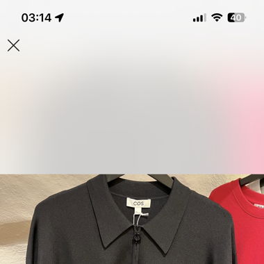 COS Relaxed Retroshirt Neu