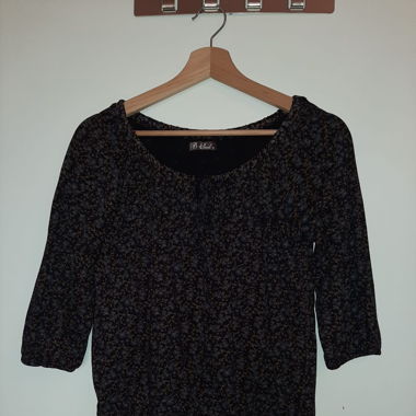 Bluse mit Blumenmuster 