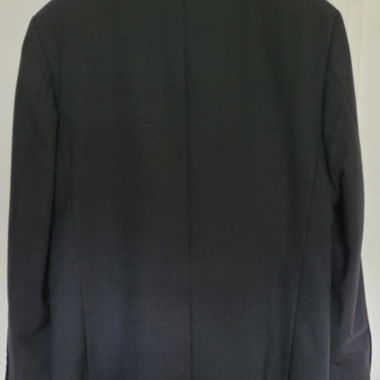 Anzug, schwarz meliert, Gr. 50, Einreiher