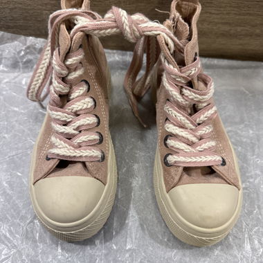 Baskets Pataugas montantes roses 32