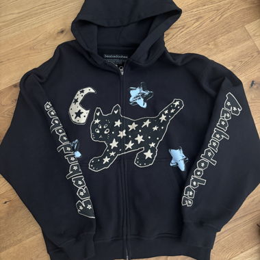 Veste à capuche Beabadoobee noire