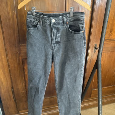 Jeans mom raccourci