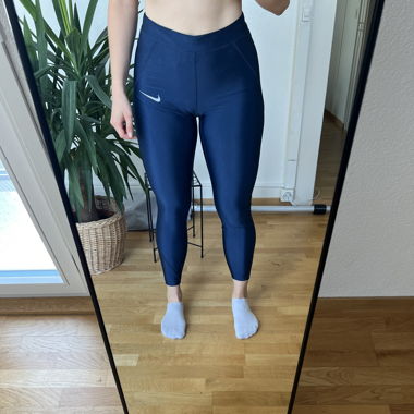 Nike tights blau