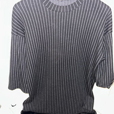 Elegantes Kleid mit Pelz