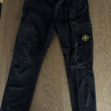 Stone Island Cargo Pants, black, top condition, W30