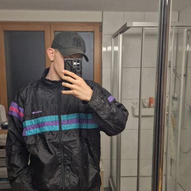 Giacca a vento Adidas vintage