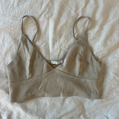 Beige Stradivarius Top
