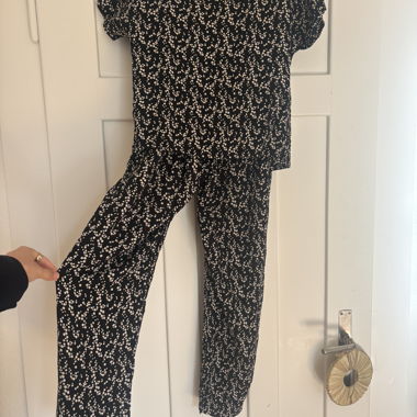 Pantalon et haut Vanilia, 100 % viscose, taille 36