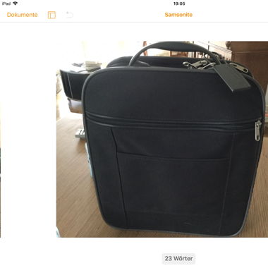 Samsonite-Reisetasche