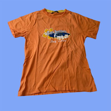 Orange T-Shirt Baja Surfers