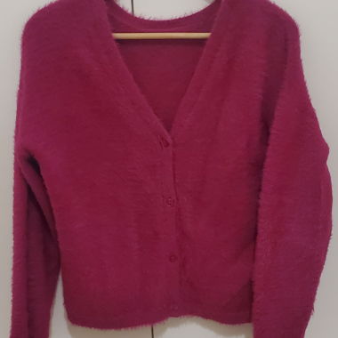 Cardigan à "poil"