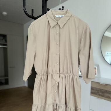 Hemd Kleid / Stradivarius / M