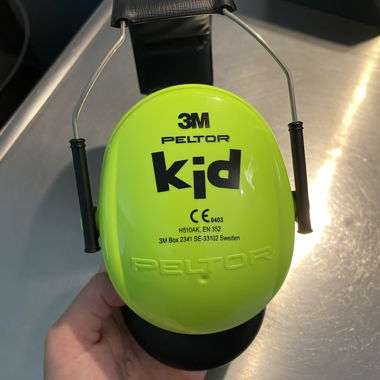 Kapselgehörschutz Grün und Schwarz