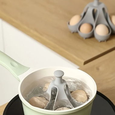 4teiliges Silikon eierkocher-Set