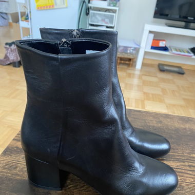 NA KD Leather Ankle Boots Größe 37 Rindsleder