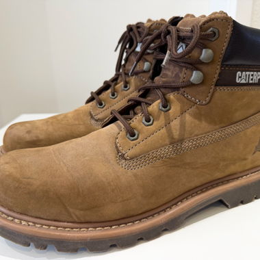 Caterpillar Leather Boots – Brown – Size EU 45